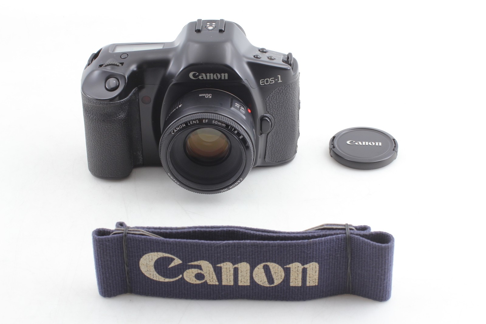 [Top MINT] Canon EOS-1 EOS1 35mm Film Camera EF 50mm F/1.8 II Lens From JAPAN