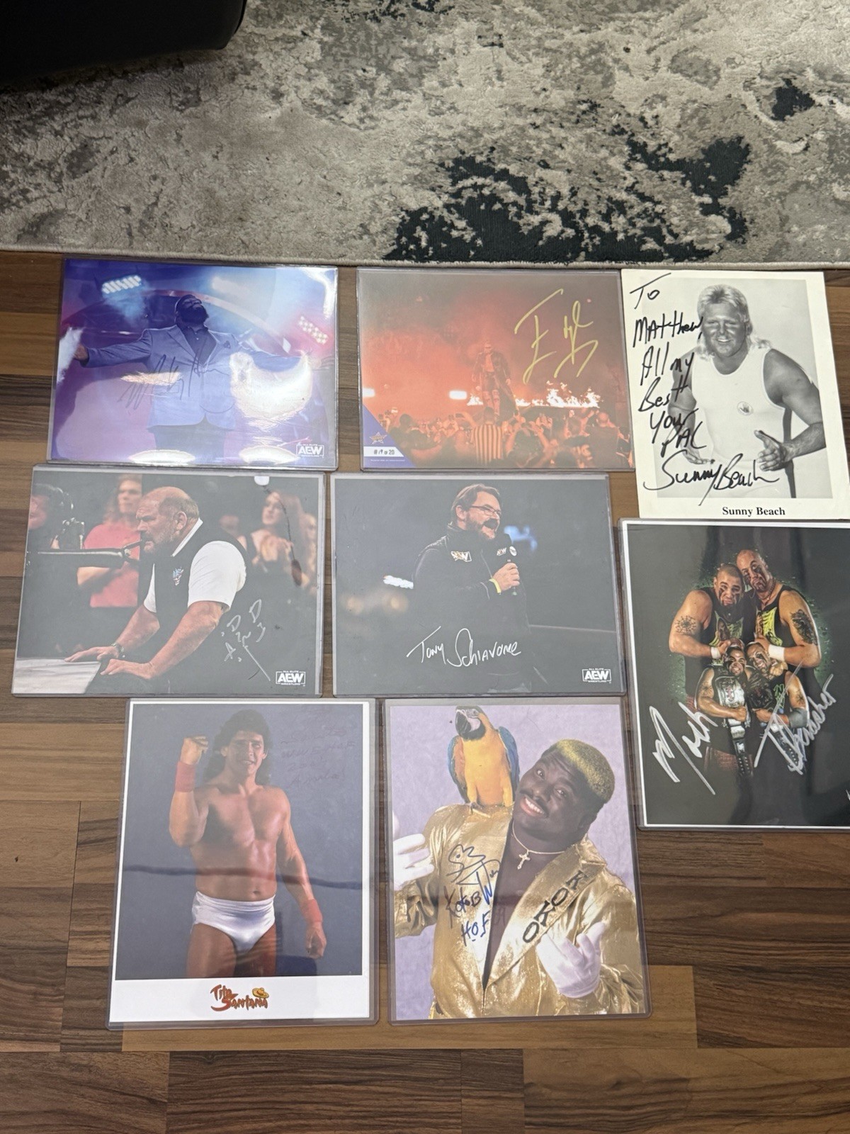 Autographed Wrestling Photos Lot 8 Edge Arn Anderson Mark Henry etc AEW WWE WCW Autographed Wrestling Photos Lot 8 Edge Arn Anderson Mark Henry etc AEW WWE WCW