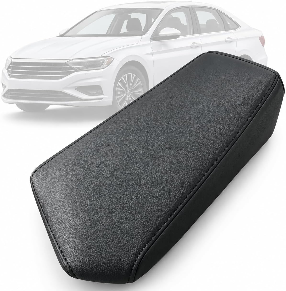Armrest Covers for 2019-2023 Vw Volkswagen Jetta Black