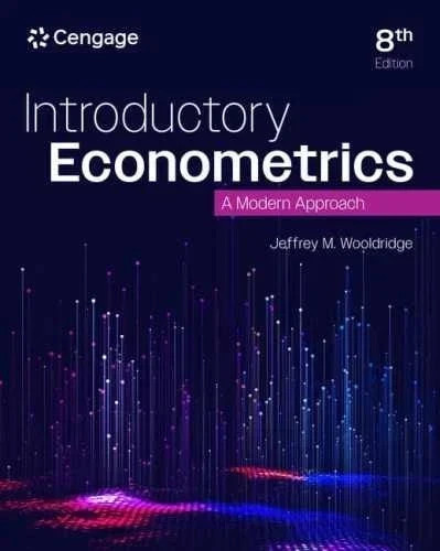 Introductory Econometrics: A - Hardcover, by Wooldridge Jeffrey - 9780357900161