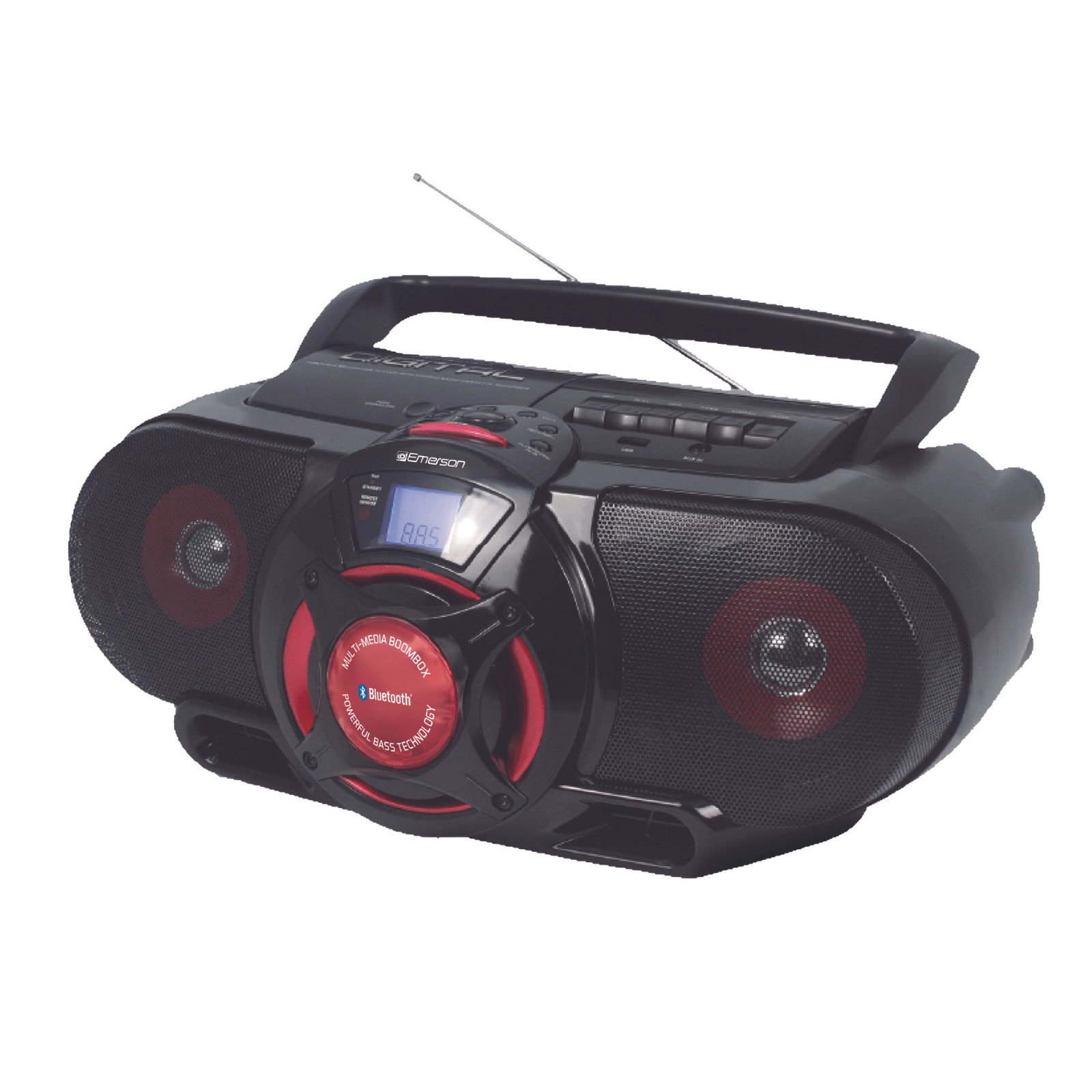 Emerson Portable Stereo Bluetooth Boombox - Refurbished Grade Very Good