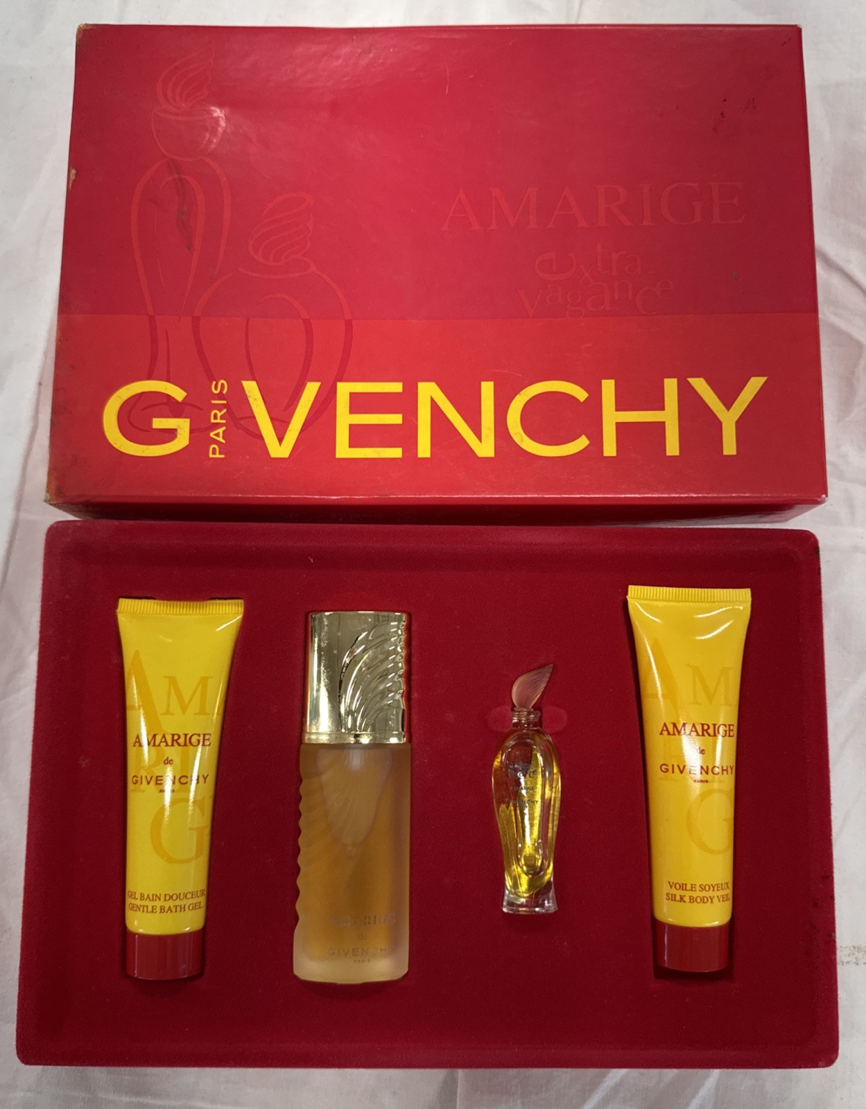 Givenchy EXTRA-VAGANCE D\'AMARIGE PERFUME 4ml Edt Spray 15ml 1/2 Oz Body