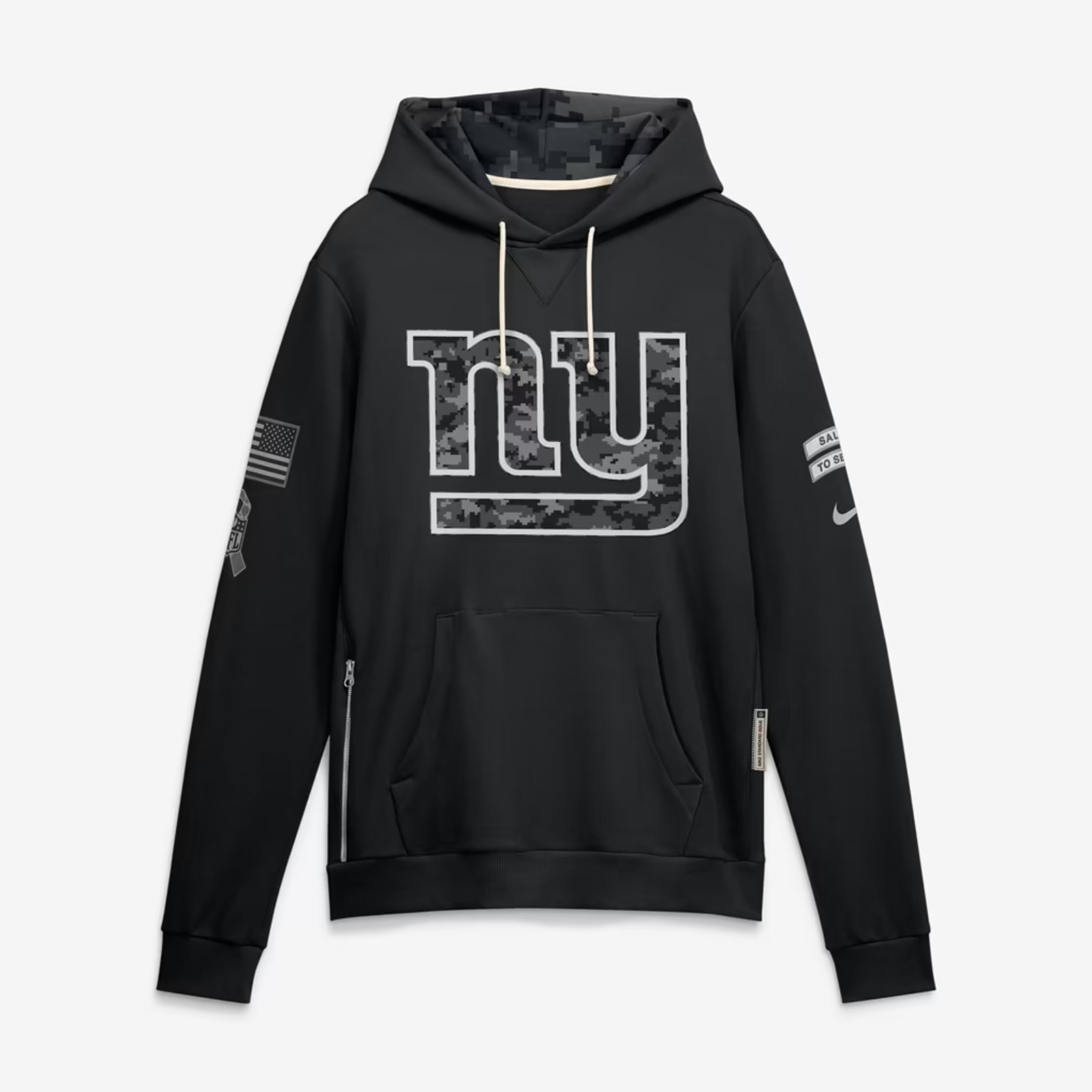 New York Giants 2026 Salute to Service Pullover Hoodie - Sideline Dri-FIT