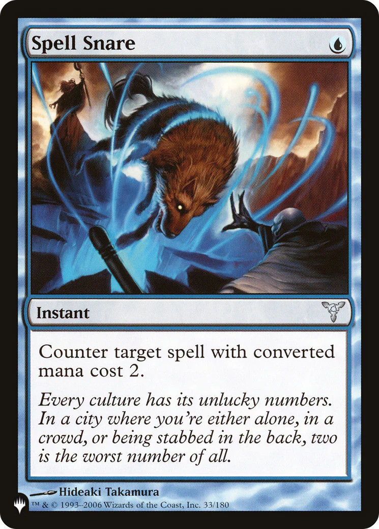MTG Spell Snare [The List] Near Mint Magic