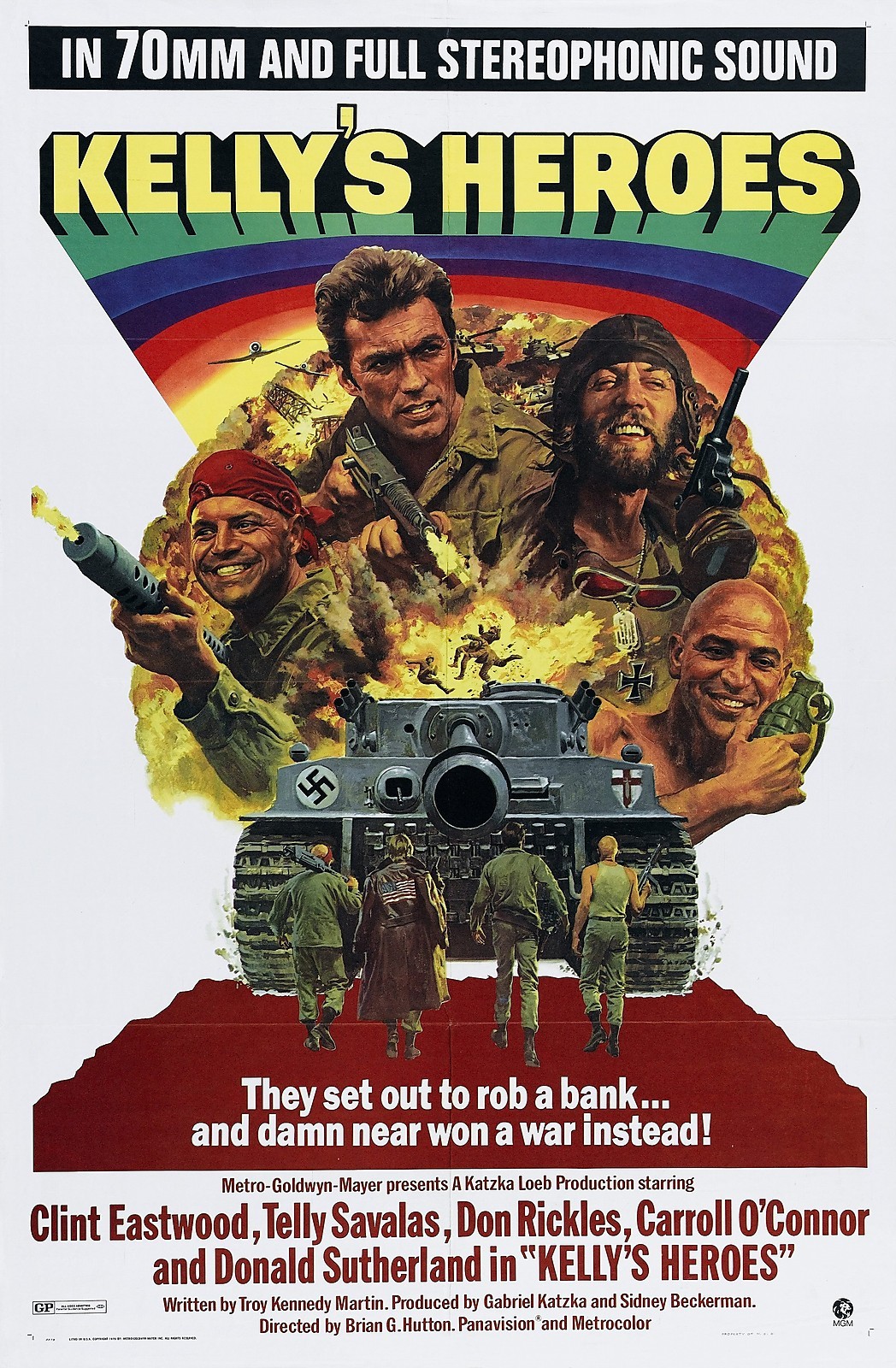 KELLY'S HEROES Movie Poster