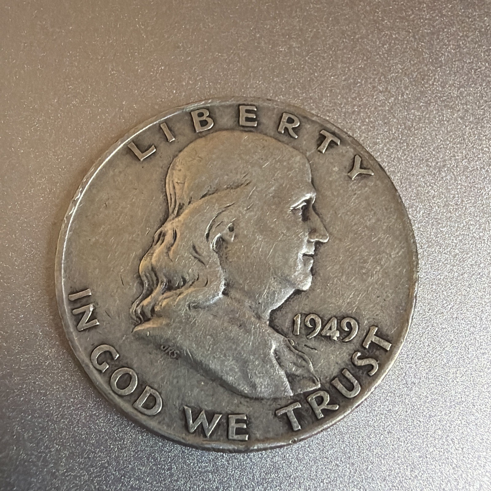 1949-D 50C Franklin Half Dollar