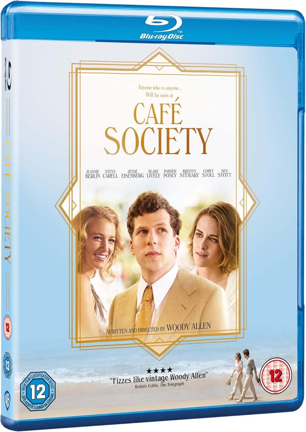 Cafe Society (2016) Jesse Eisenberg Kristen Stewart Blu-Ray NEW (USA Compatible)