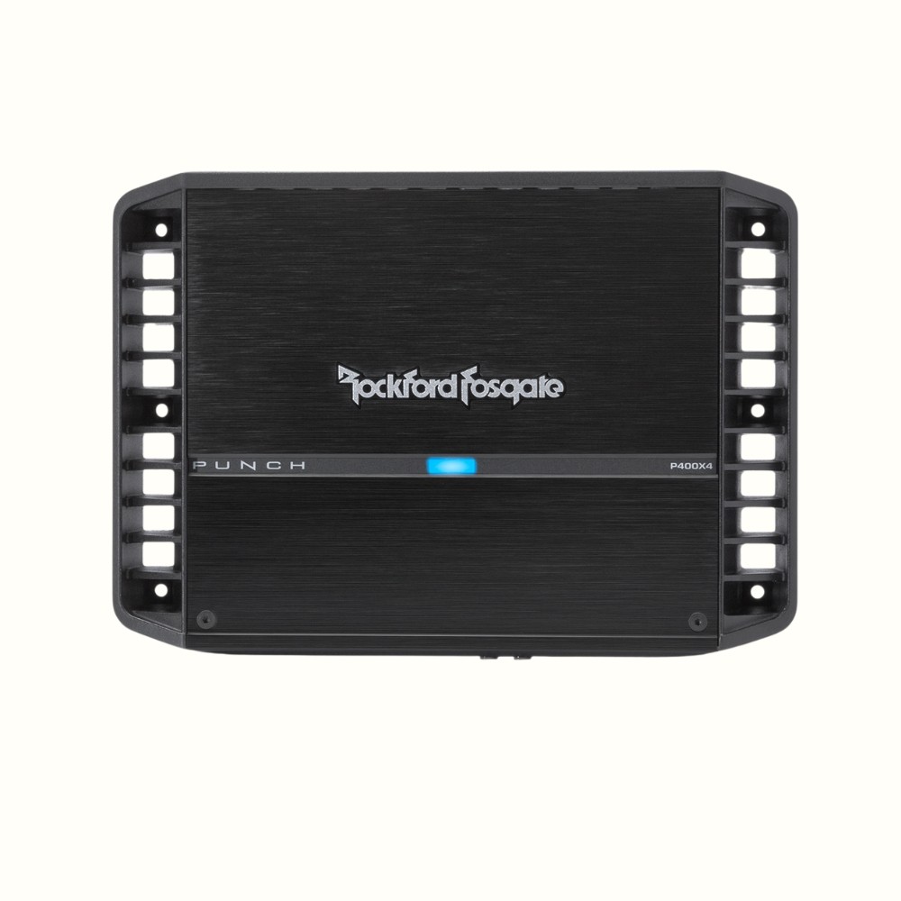 Used Rockford Fosgate P400X4 Punch 400 Watt Class A/B 2-Ohm 4-Channel Amplifier