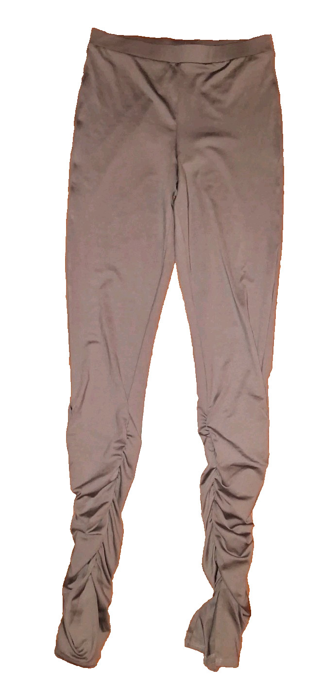 Nwt Divided Women’s  Gray Ruched Leggings Size S