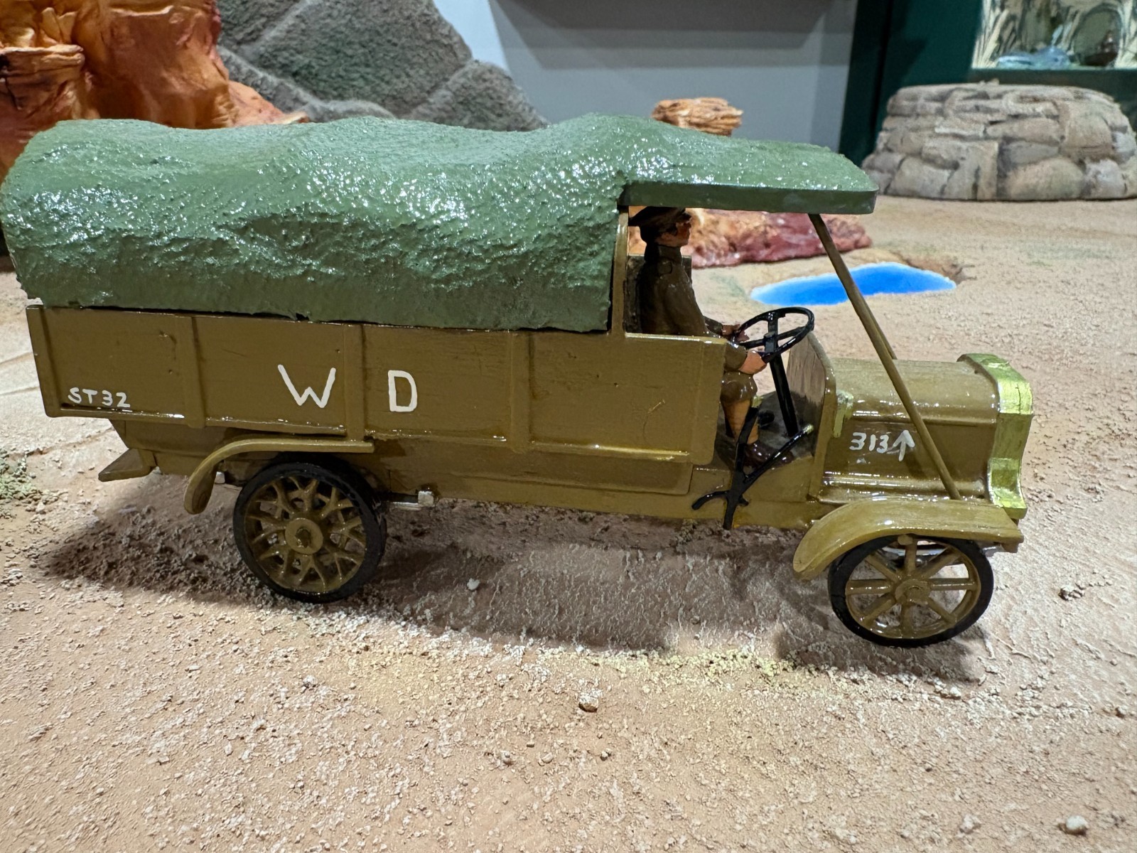 Tommy Atkins WWI British Military B-Type Lorry (Supply Truck)