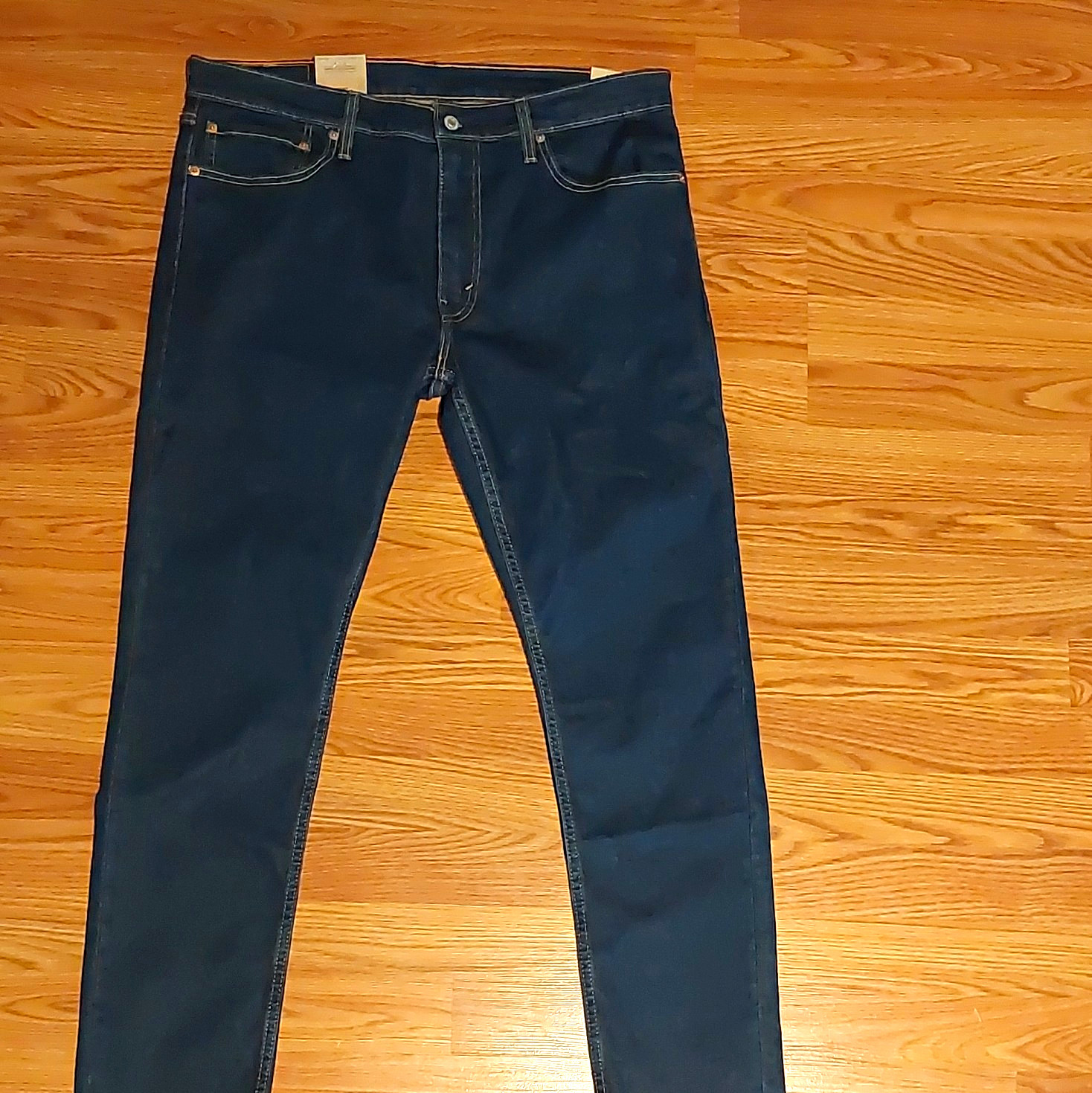 Levi’s Men’s 512 Slim Taper Dark Wash Blue Stretch Denim Jeans New w/ Tags Levi’s Men’s 512 Slim Taper Dark Wash Blue Stretch Denim Jeans New w/ Tags