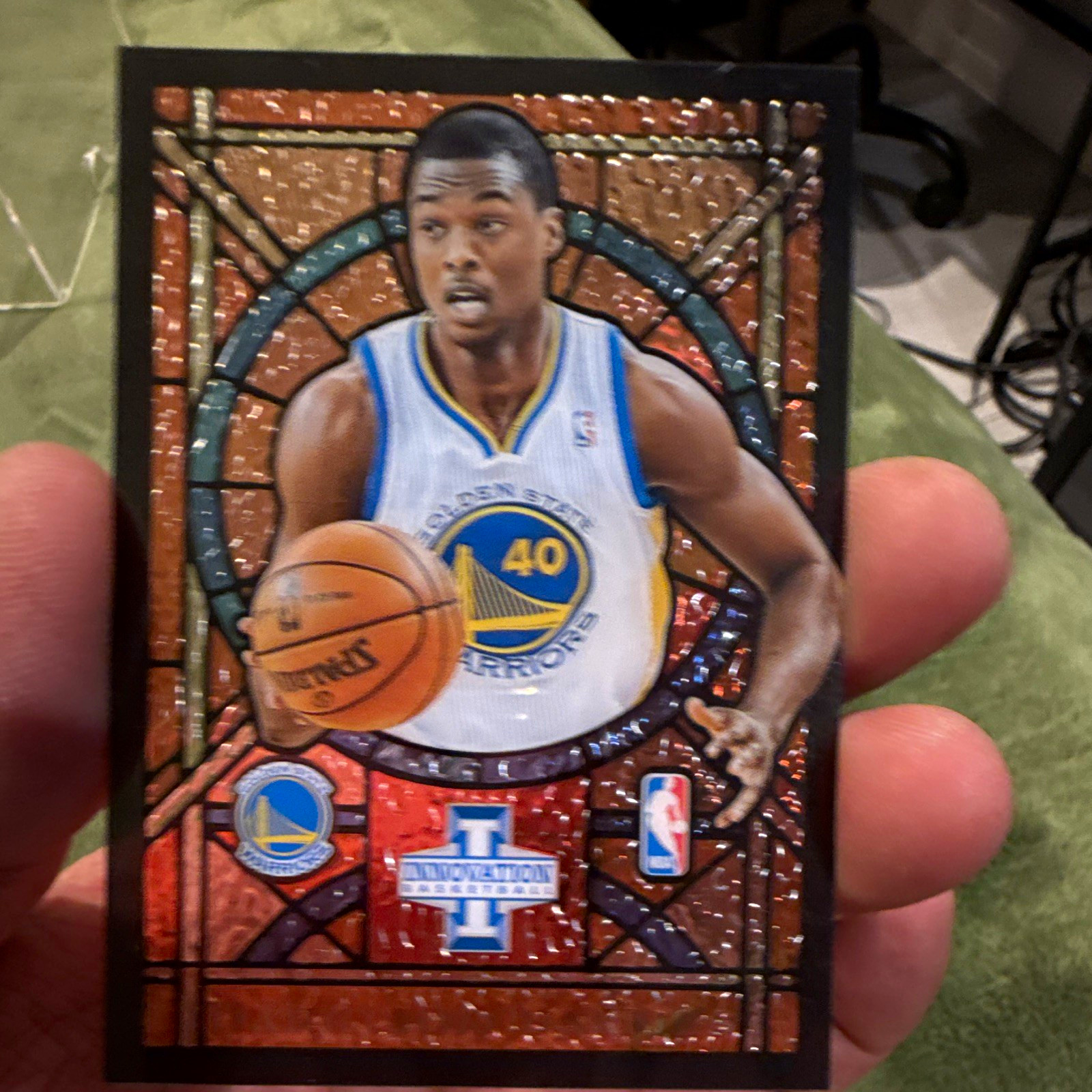 Panini 2012-13 Innovation Stained Glass Harrison Barnes #80 RC Warriors