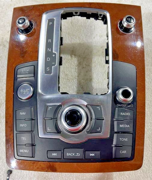2012-2015 Audi Q7 Radio Control Panel Console Mounted OEM