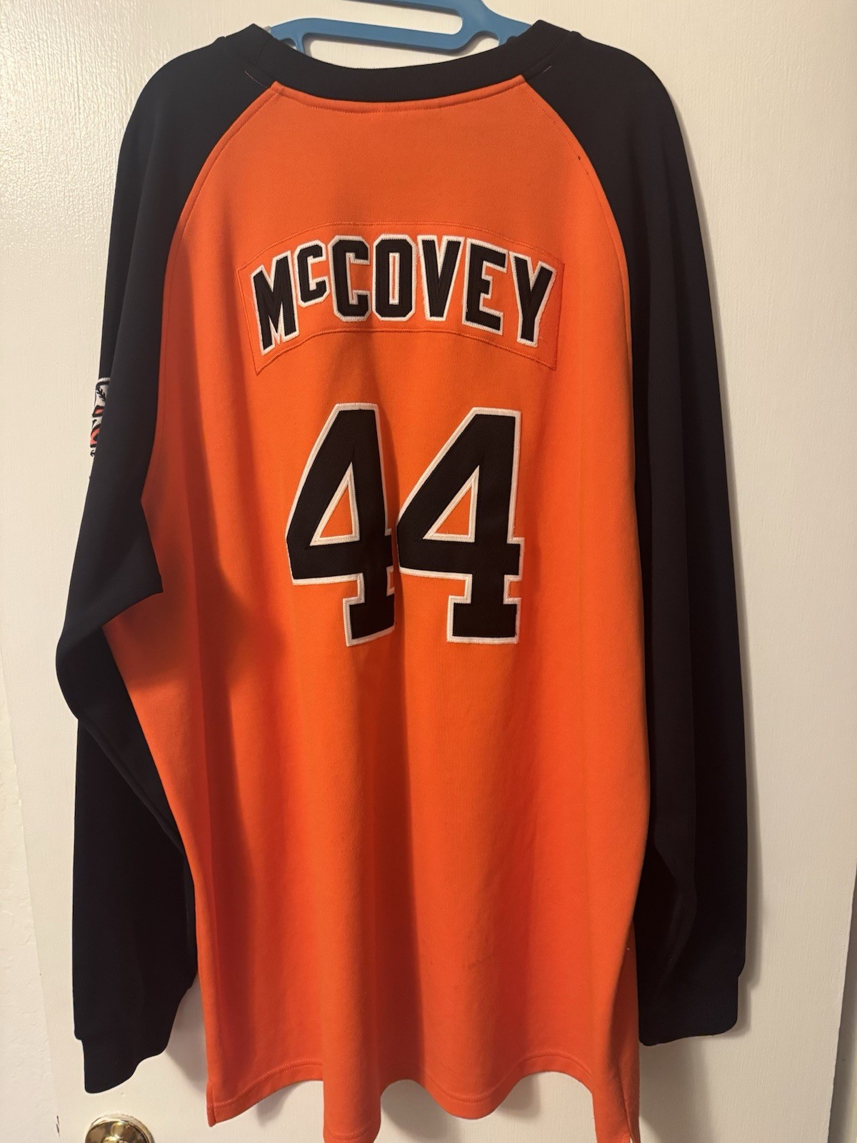 Vintage Willie McCovey Nike San Francisco Giants Cooperstown Men\'s Orange Jersey Vintage Willie McCovey Nike San Francisco Giants Cooperstown Men\'s Orange Jersey