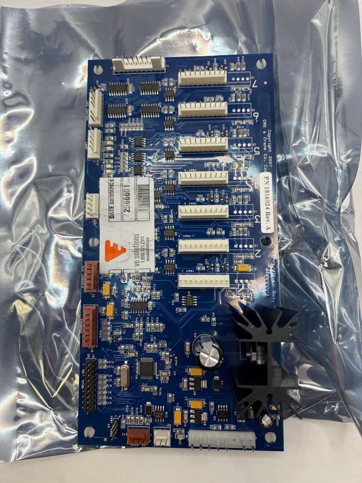 REFURBISHED CRANE NATIONAL MERCHANT 180/181/186/187/448/449 I/O MOTOR BOARD