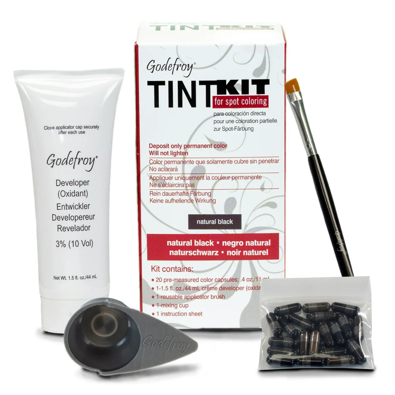Godefroy Professional Tint Kit 20 Applications (Choose color) Hair Color