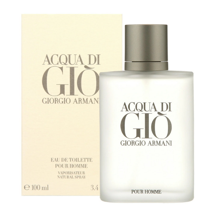 Giorgio Armani Acqua Di Gio 3.4 oz Men\'s Eau de Toilette Spray New & Sealed NEW