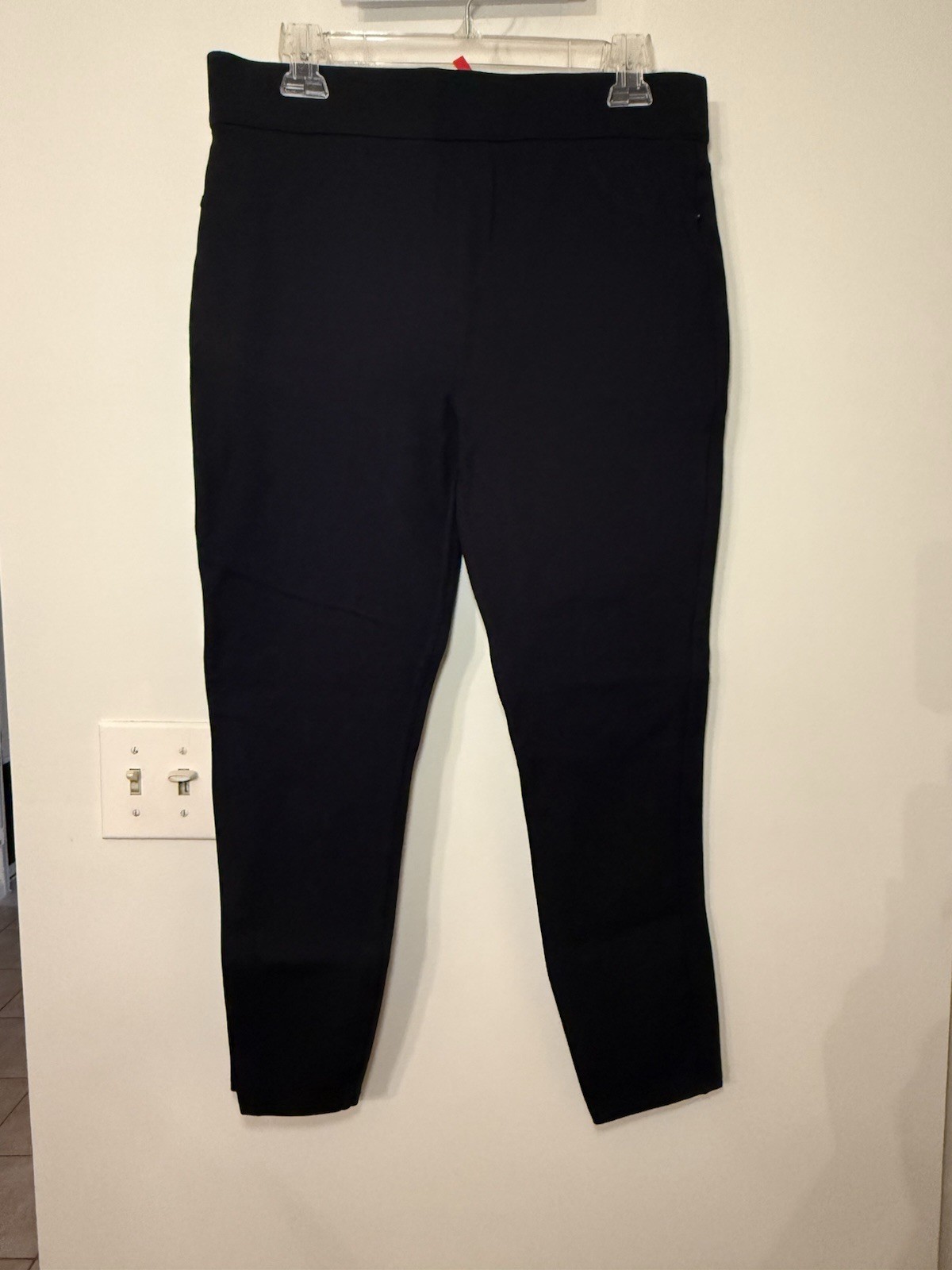 NWOT SPANX The Perfect Black Pant Skinny Ponte Stretch Ankle Trousers XL
