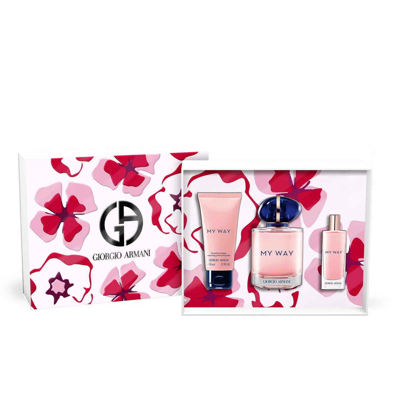 Giorgio Armani Armani My Way 3 Pcs Set For Women: 3 OZ Eau De Parfum Spray