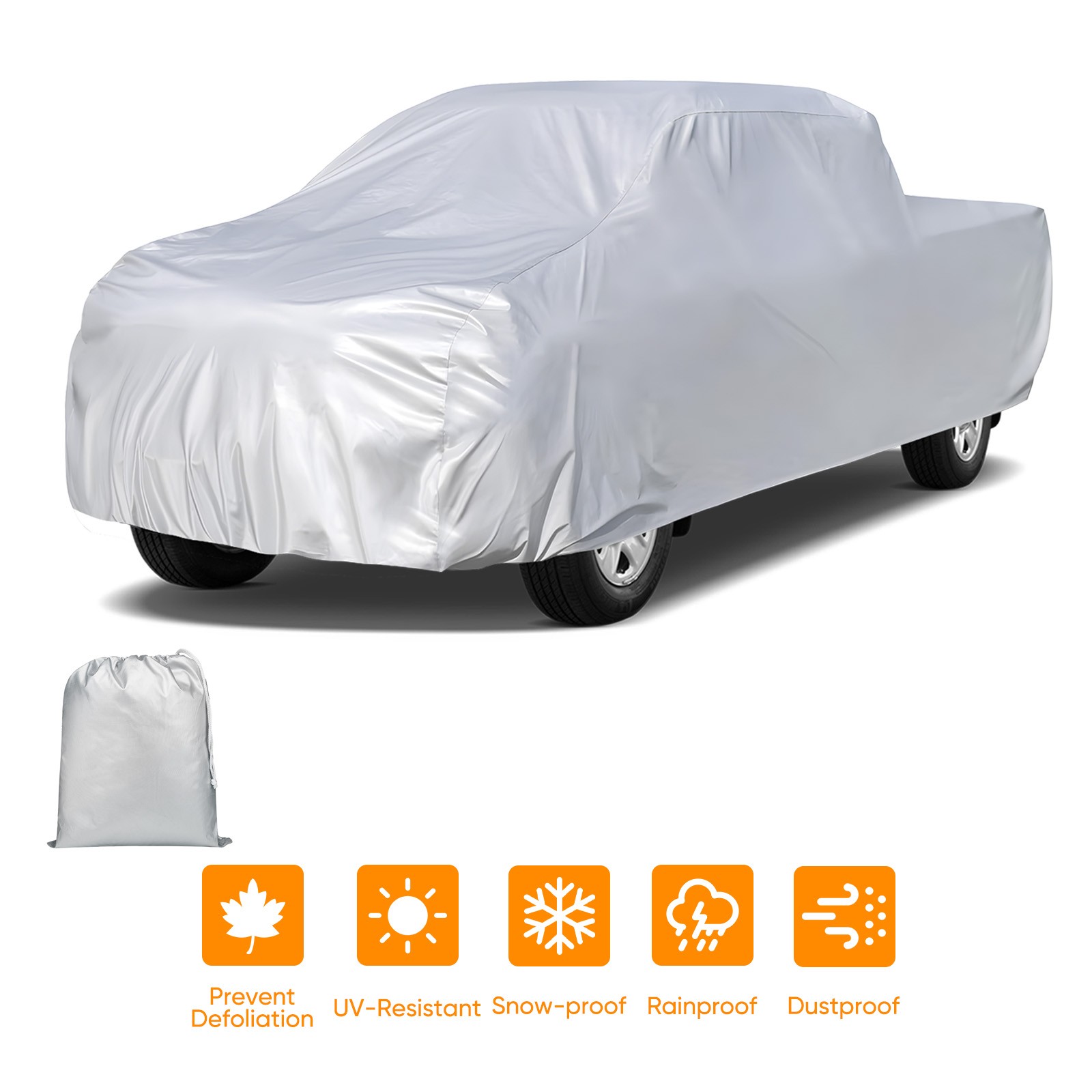 Neverland Pickup Truck Car Cover Waterproof All Weather UV Protection Outdoor S