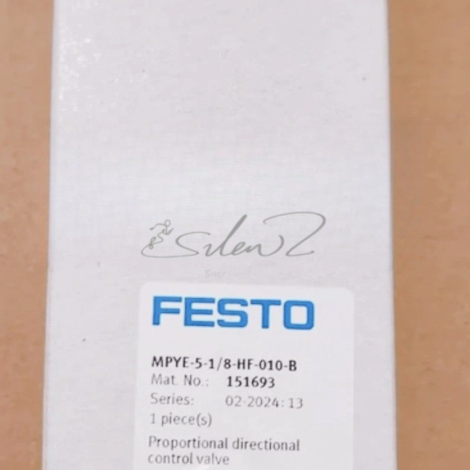 1PCS Festo MPYE-5-1/8-HF-010-B 151693 Proportional Valve Fast delivery 1PCS Festo MPYE-5-1/8-HF-010-B 151693 Proportional Valve Fast delivery