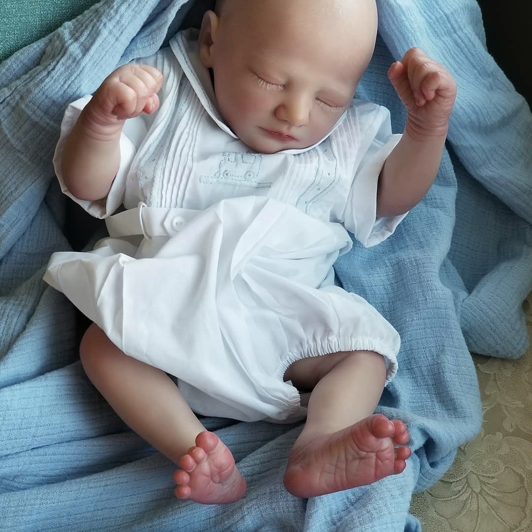 REBORN BABY DOLL BOUNTIFUL  BABY REALBORN LOGAN PREEMIE GORGEOUS ON SALE PICS