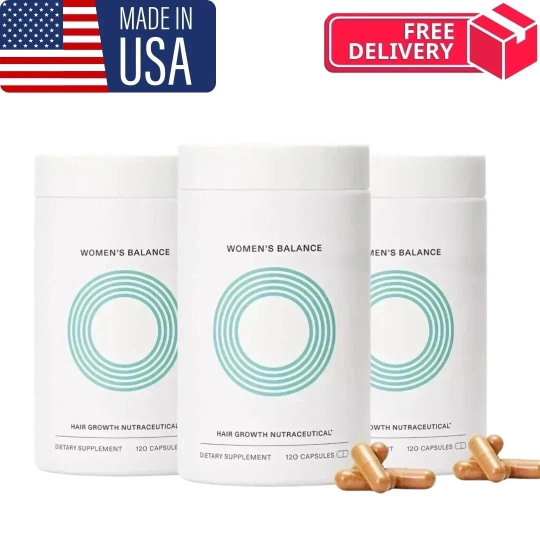 (pack of 3) Women’s Balance Hair Growth Supplements - Ages 45 and up - NEW- USA (pack of 3) Women’s Balance Hair Growth Supplements - Ages 45 and up - NEW- USA
