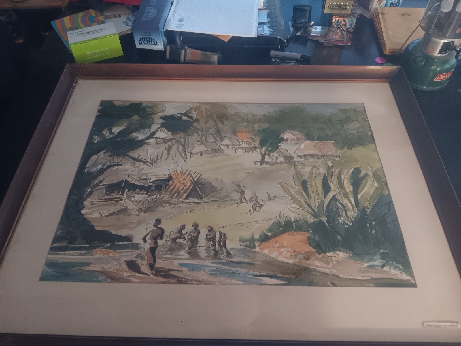 1967 Chuck Webster Original Watercolor \
