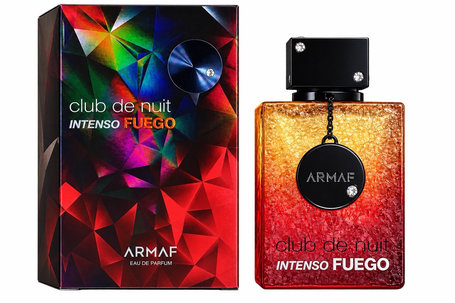 Armaf Club De Nuit Intenso fuego 3.6 Oz  | 105 Ml