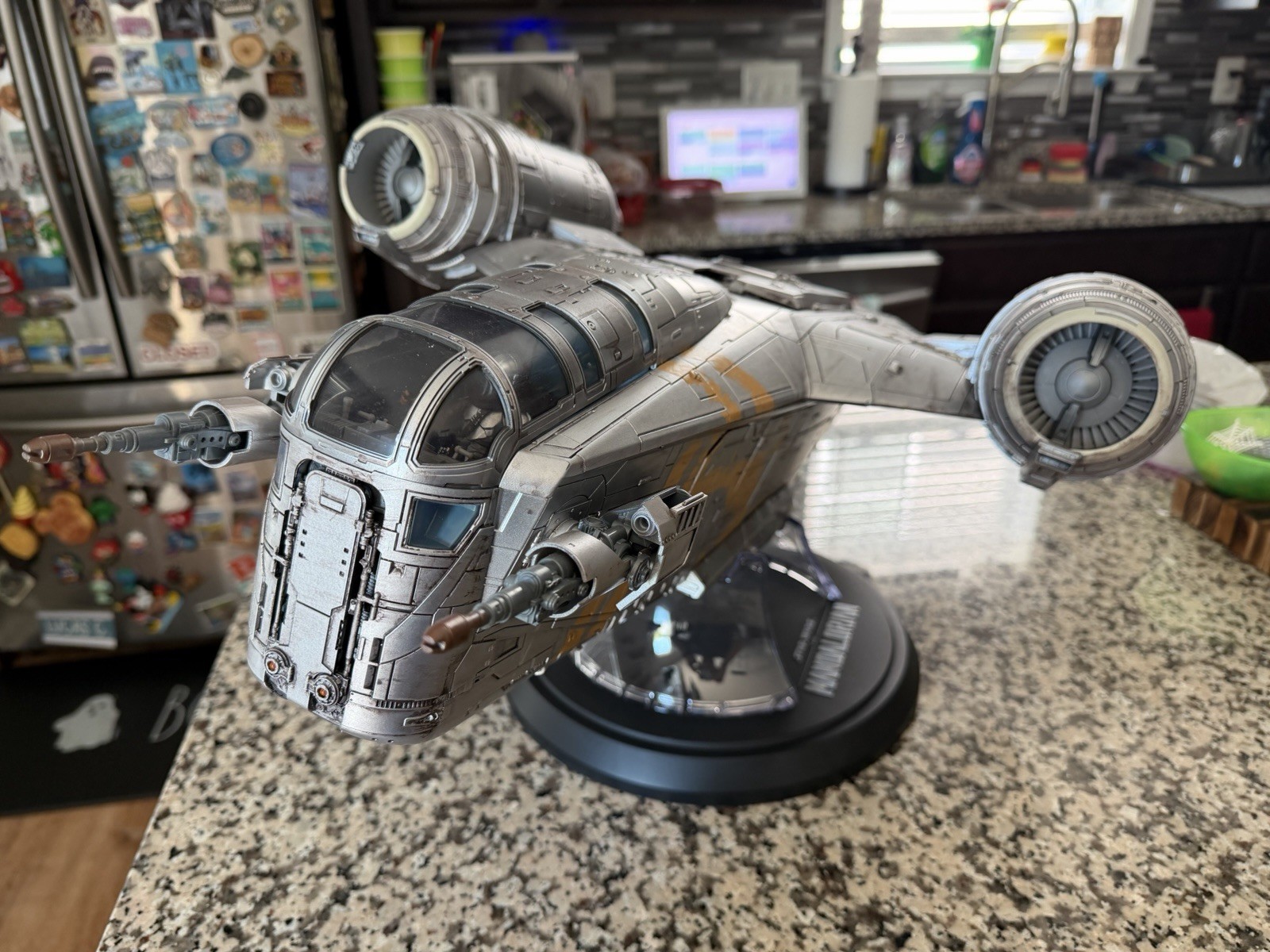 Star Wars Vintage Collection Haslab Razor Crest Complete TVC All Tiers Mando