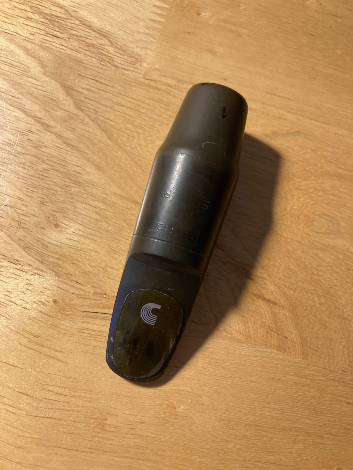Selmer S80 H alto saxophone mouthpiece, vintage. ~.100\