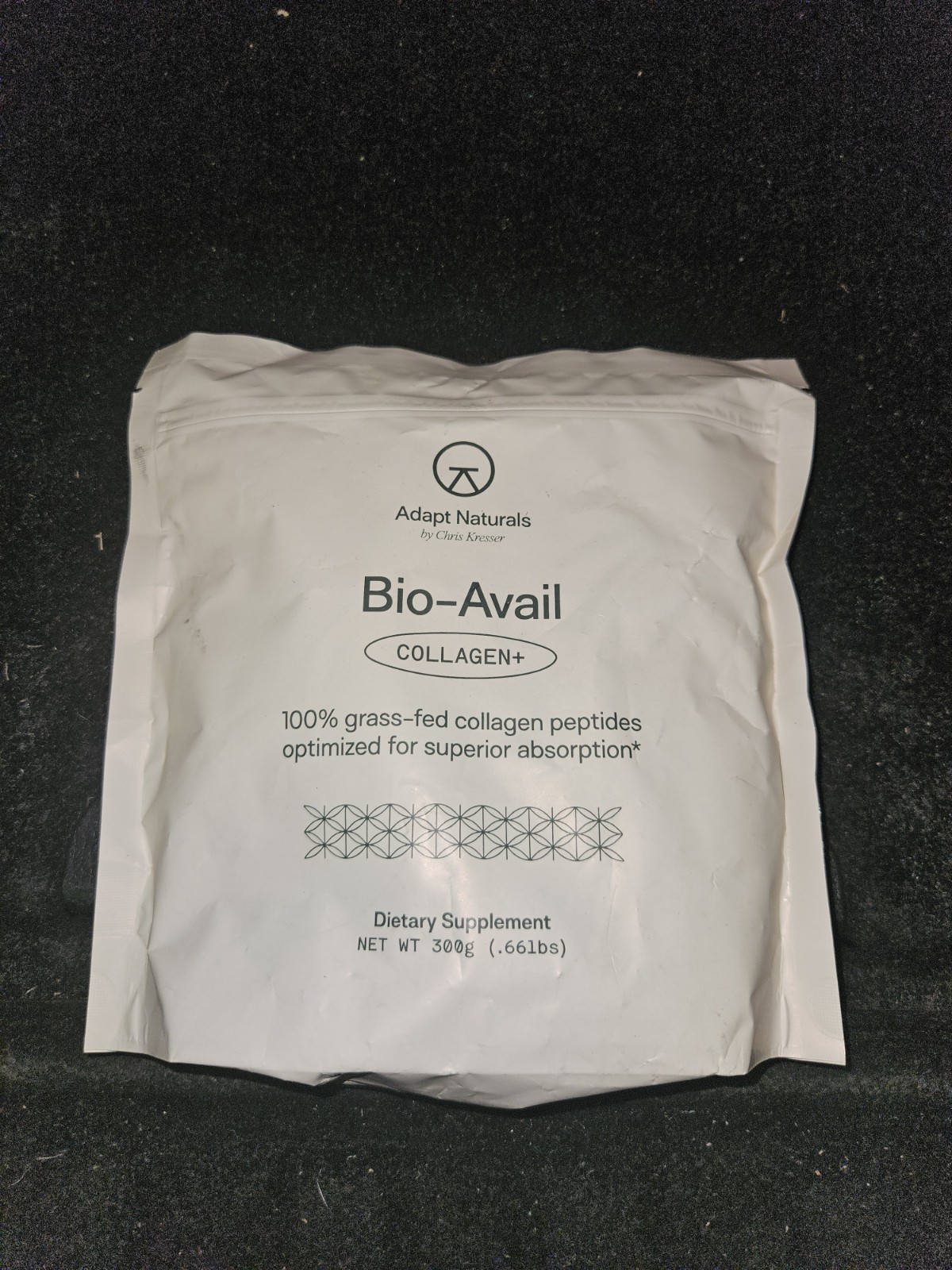 Adapt Naturals Bio-Avail Collagen+ Grass-Fed Peptides 300g EXP 03/2027
