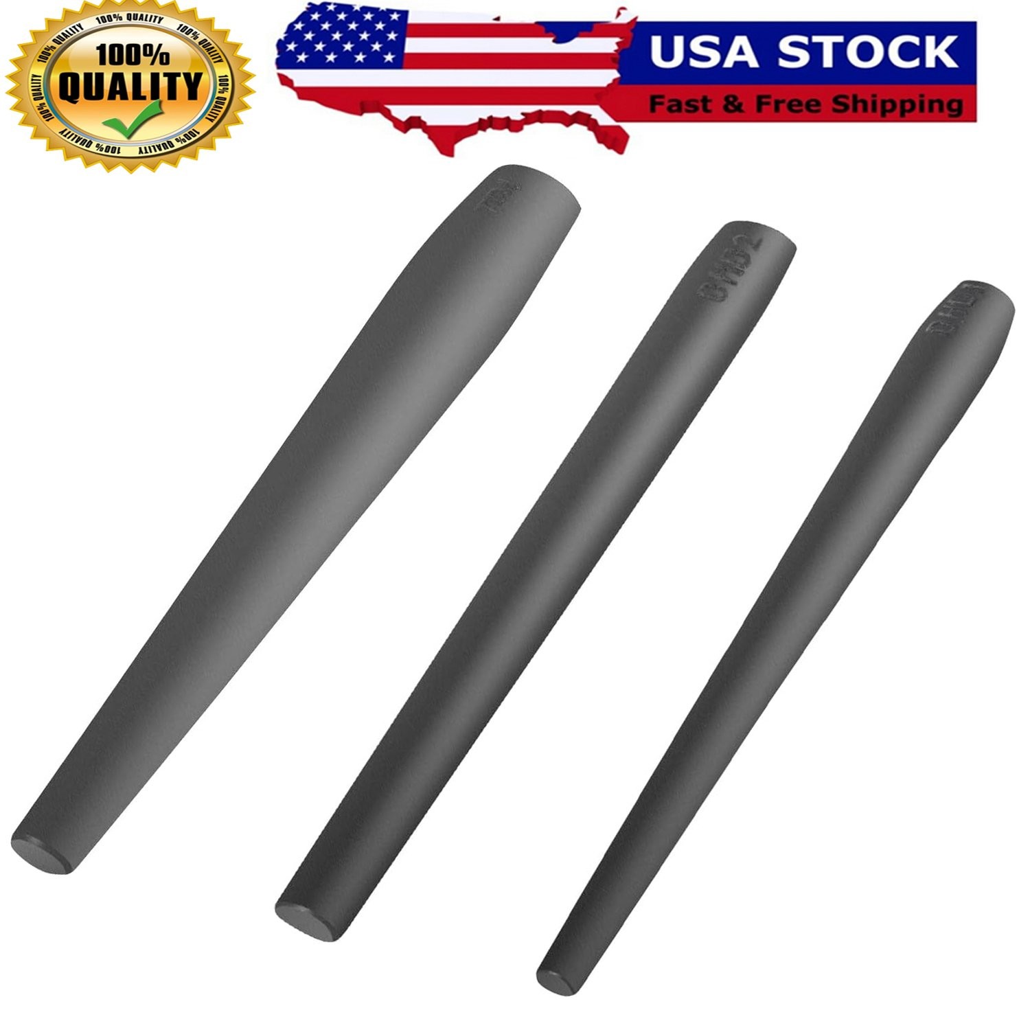 3PCS Blacksmith Hammer Eye Drift Tool Set for Blacksmith Knifemakers Forging Axe