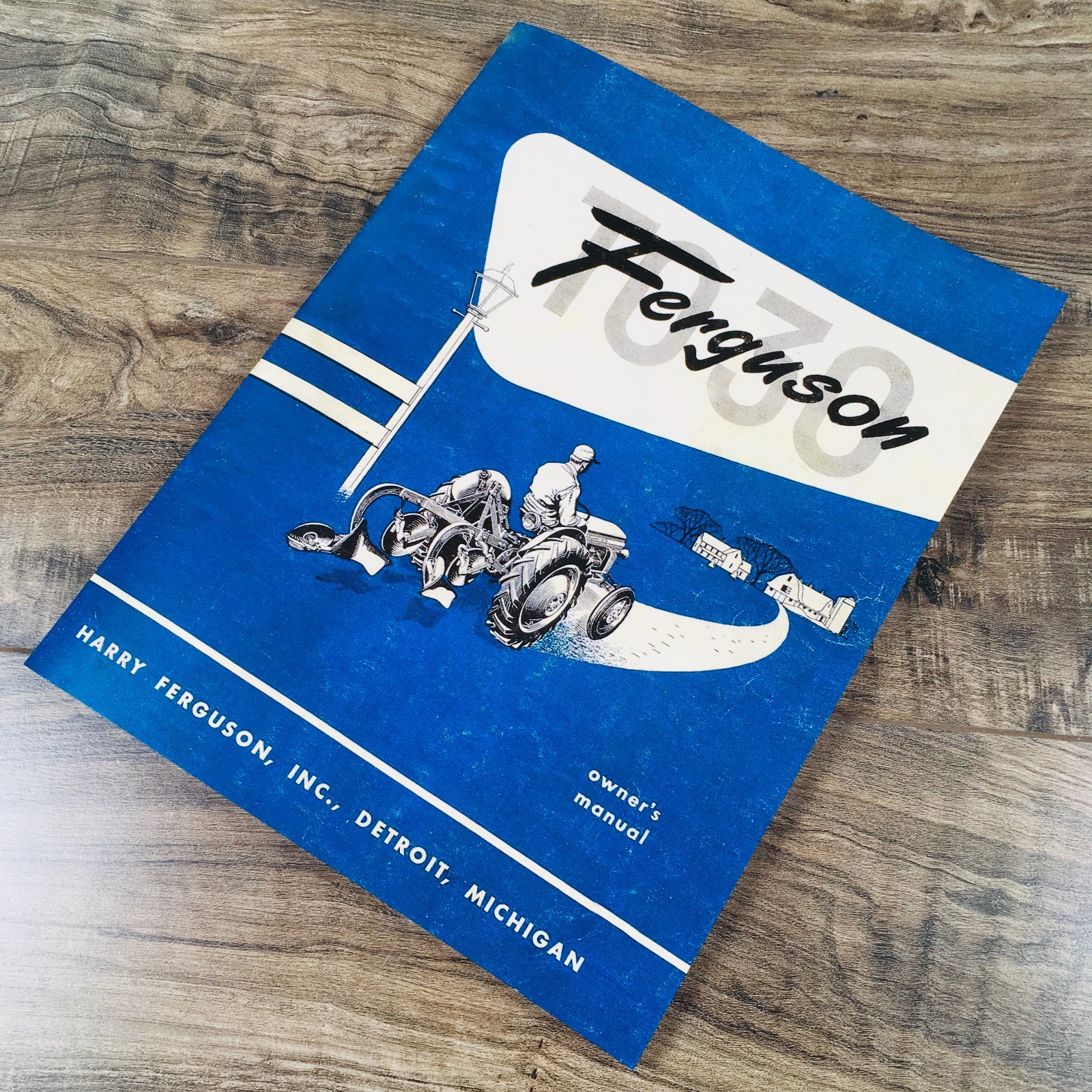 Ferguson To-30 Tractor Owners Operators Manual Book 1951 1952 1953 1954 Massey