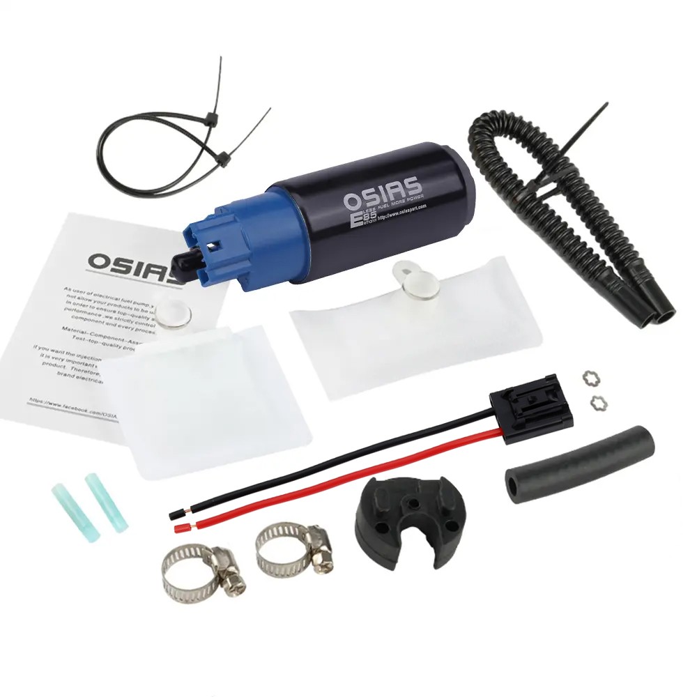 OSIAS E85 Safe OE replacement  Fuel Pump & Install Kit 04 E2068 300LPH