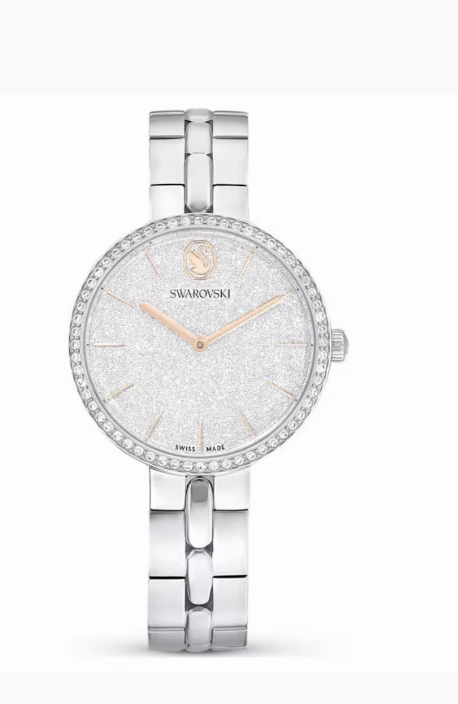 Swarovski 5517807 Cosmopolitan Crystal Silver Dial Stainless Ladies Quartz Watch