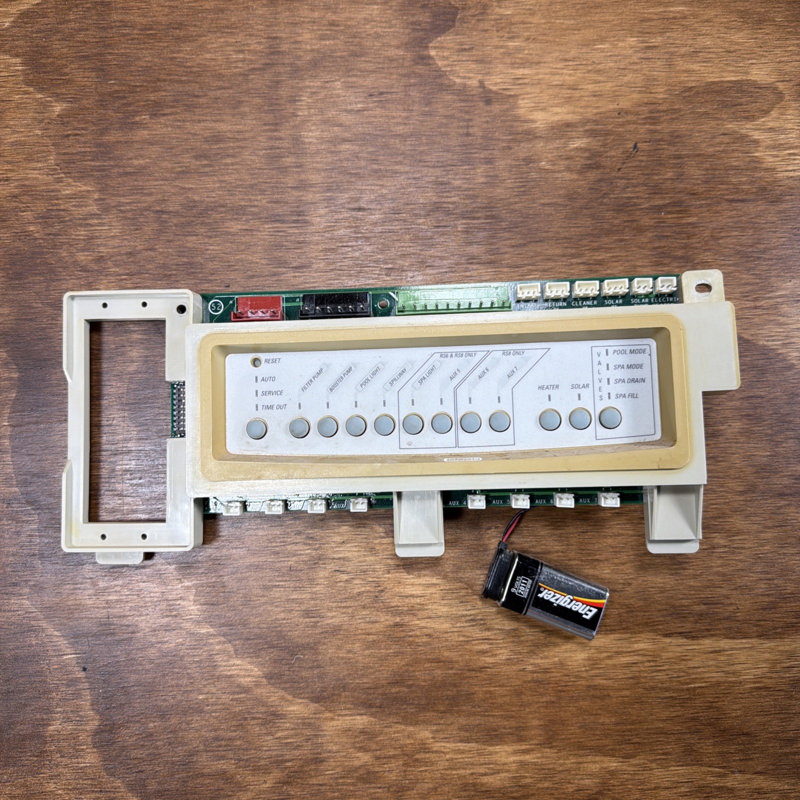 Jandy AquaLink RS Pool Spa Power Center Control Board PCB 8124A Assembly 8125