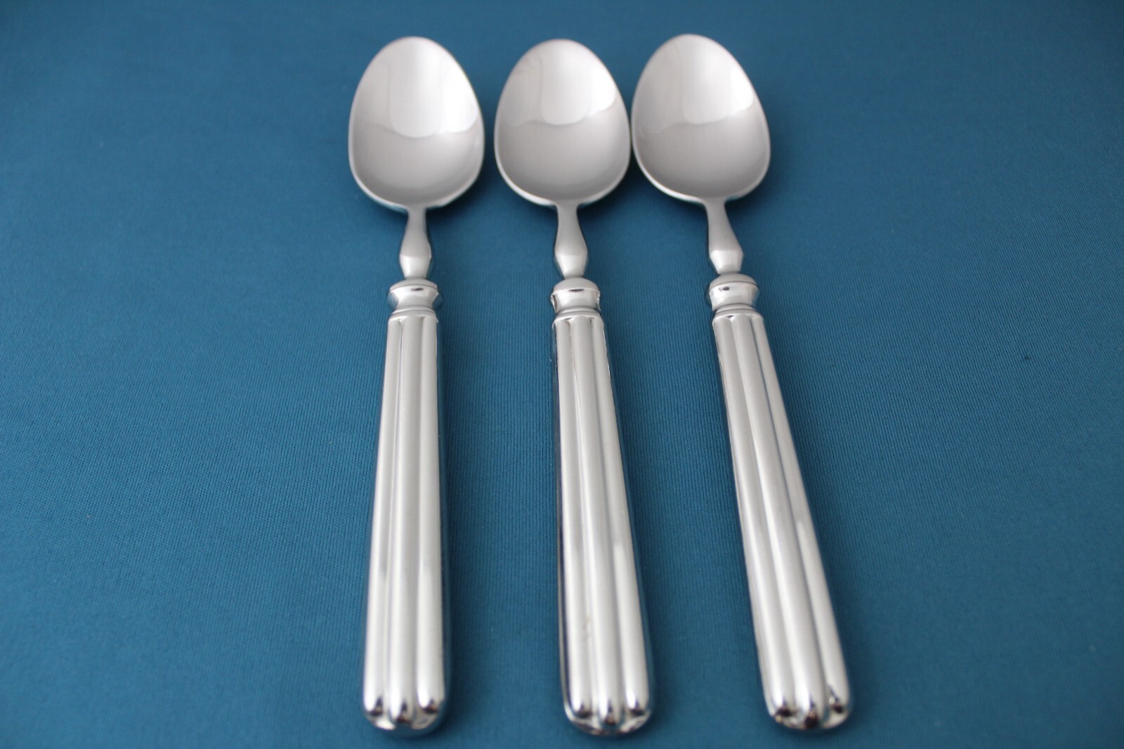 Pottery Barn TOULOUSE Teaspoons (Set of 3) 18/10 Stainless Portugal 7 5/8 Pottery Barn TOULOUSE Teaspoons (Set of 3) 18/10 Stainless Portugal 7 5/8