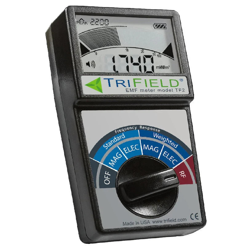 EMF Meter Model TF2 - #1 Handheld EMF Detector for 3 Types of EM Fields EMF Meter Model TF2 - #1 Handheld EMF Detector for 3 Types of EM Fields