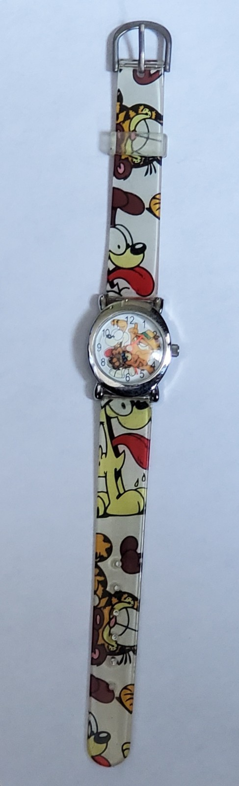 Vintage Garfield & Odie Watch w/ Matching Band Untested Quartz Movement