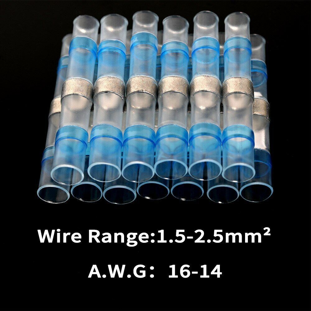 500/160PCS Waterproof Solder Stick Seal Sleeve Heat Shrink Butt Wire Connectors