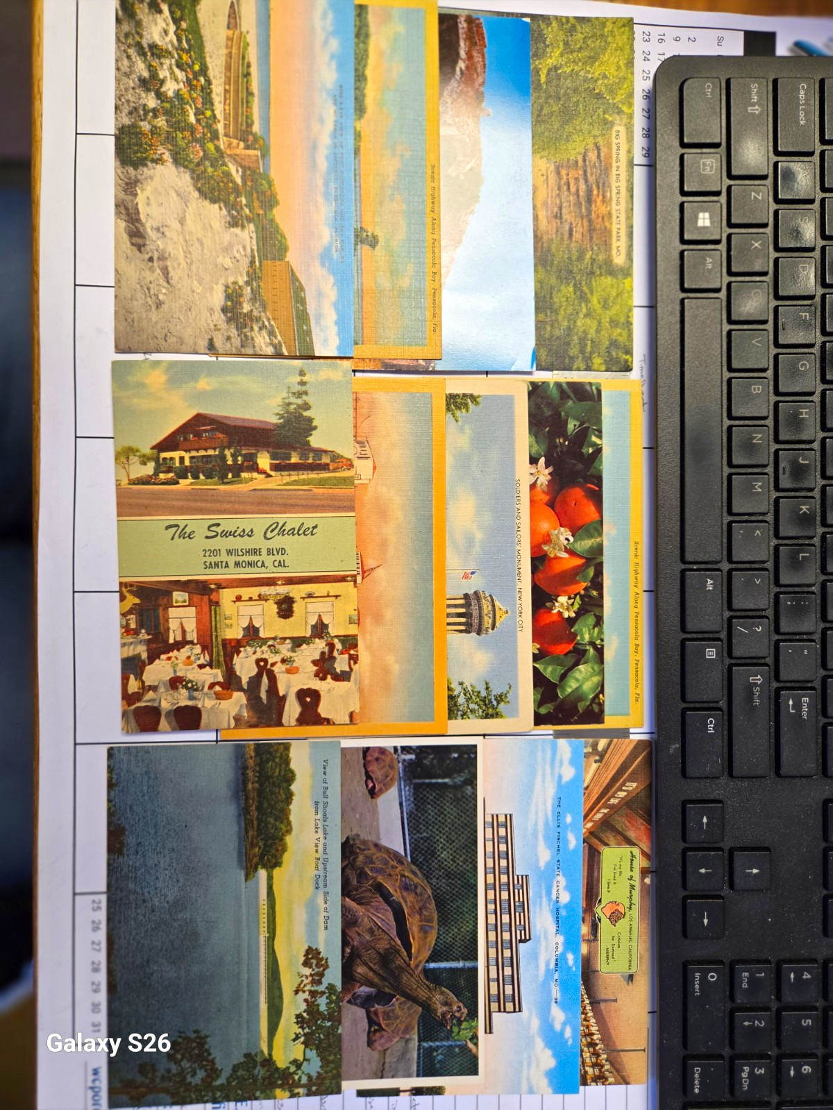 Vintage Lot Of Unposted 5.5x3.5 Postcards