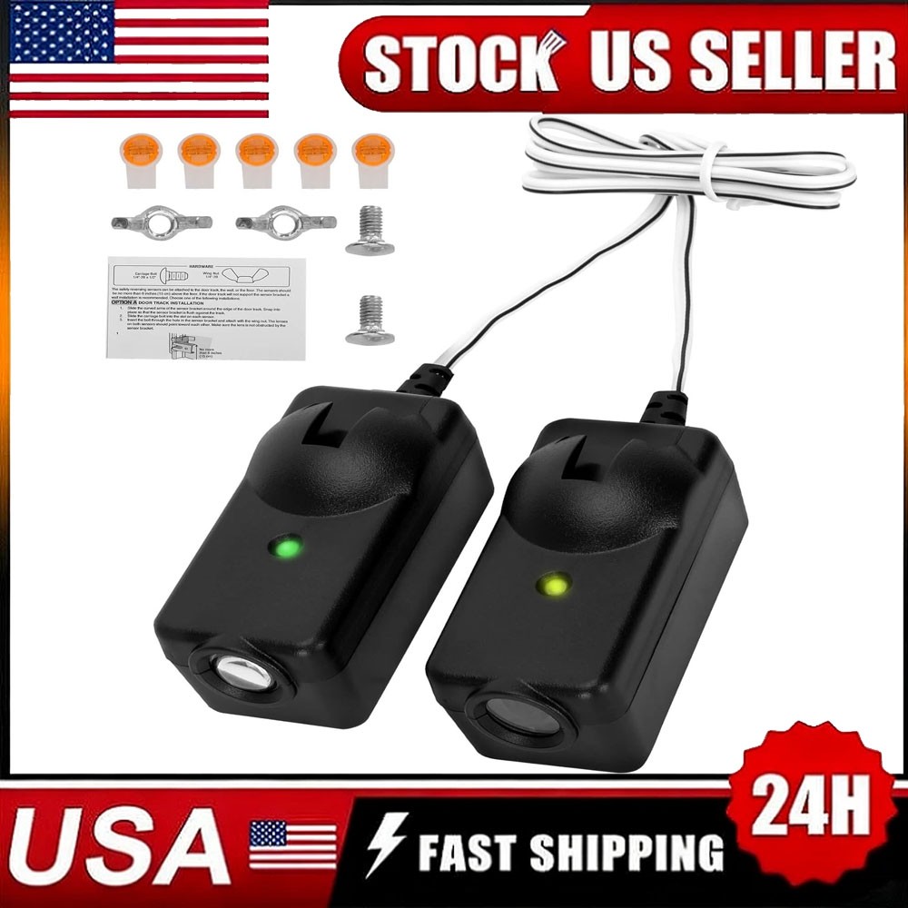 41A5034 Safety Sensor Kit for Craftsman Chamberlain Lift Master Garage Door