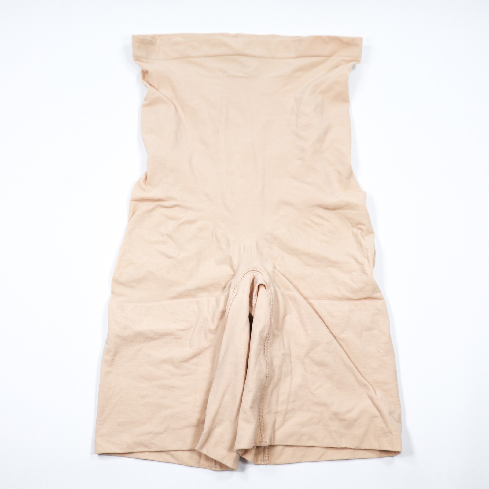 Spanx SPANXsculpt OnCore High-Waisted Mid-Thigh Short 1X Plus Solid Beige EUC Spanx SPANXsculpt OnCore High-Waisted Mid-Thigh Short 1X Plus Solid Beige EUC