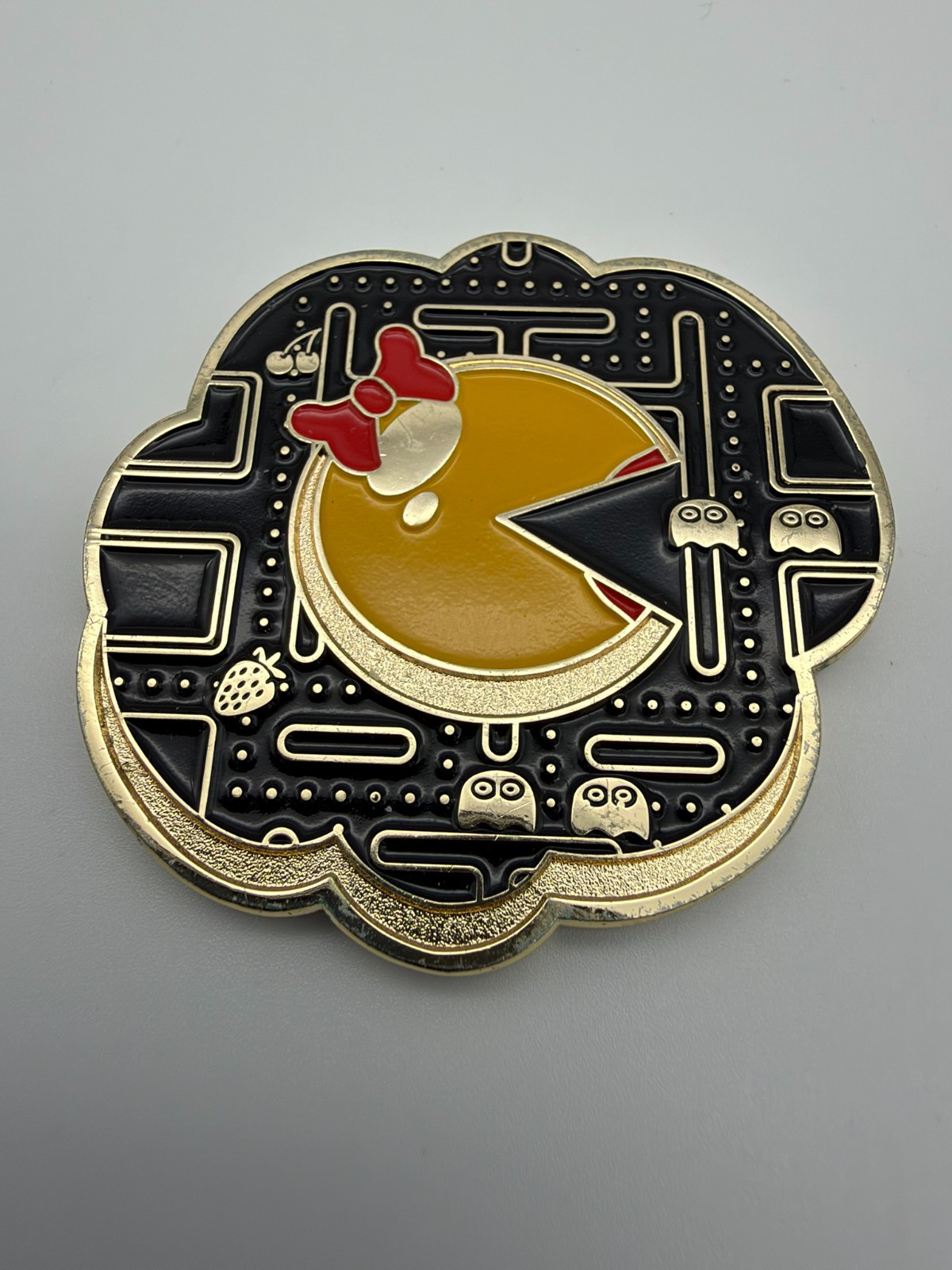 Breakfast Club EDC Ms Pacman Egg Coin BFC Arcade Video Game EDC Coin