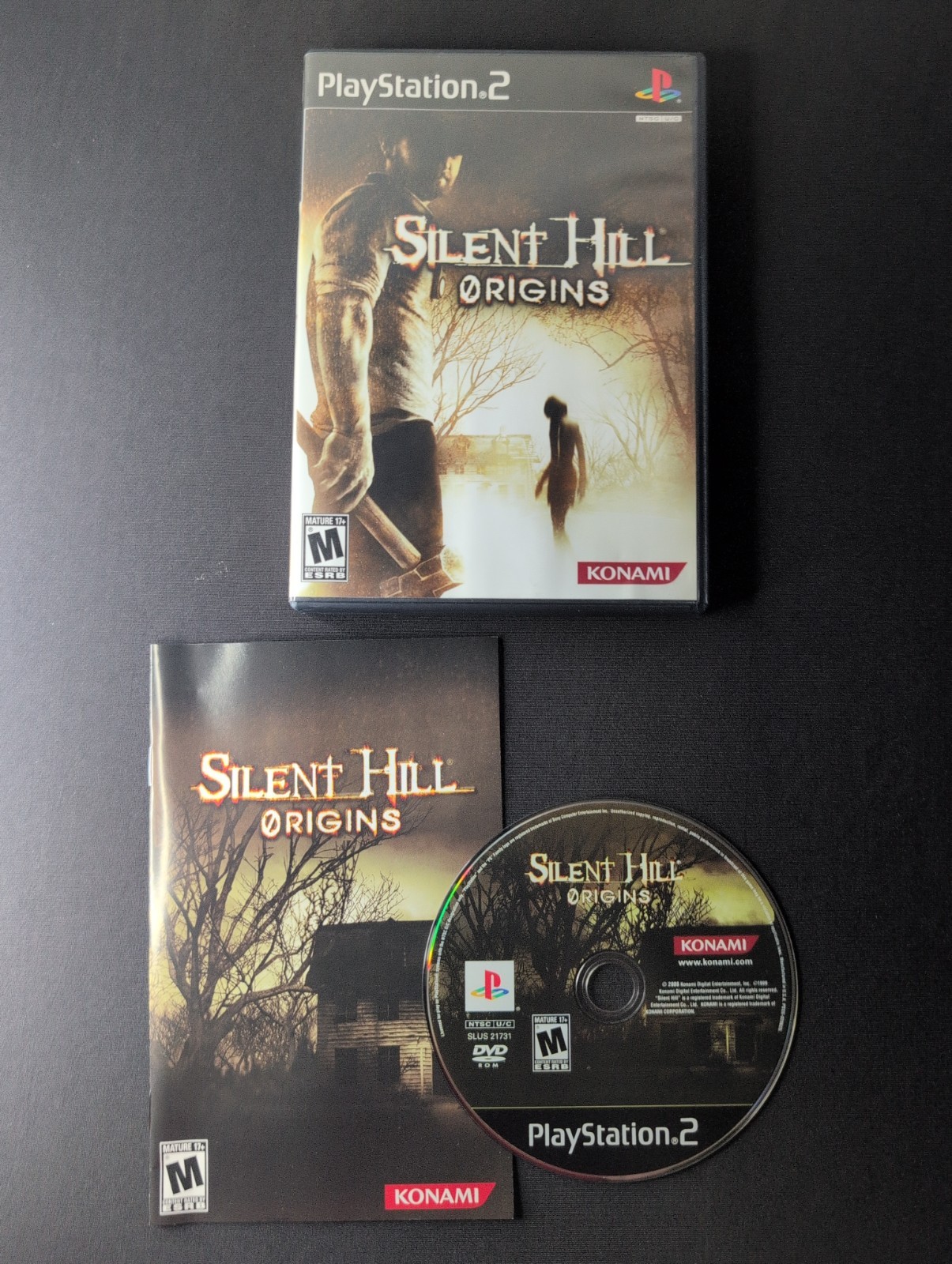 Silent Hill Origins (Sony PlayStation 2, 2008) COMPLETE Near Perfect Condition 