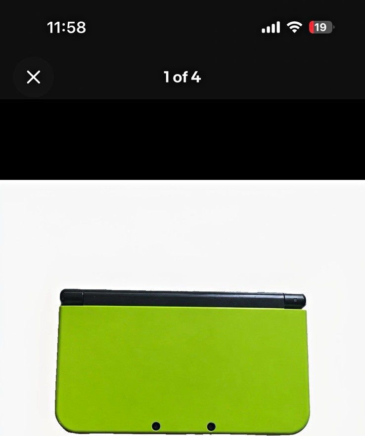 Nintendo New 3DS LL Green/Black NTSC-J Japan Handheld System Wi-Fi 4GB