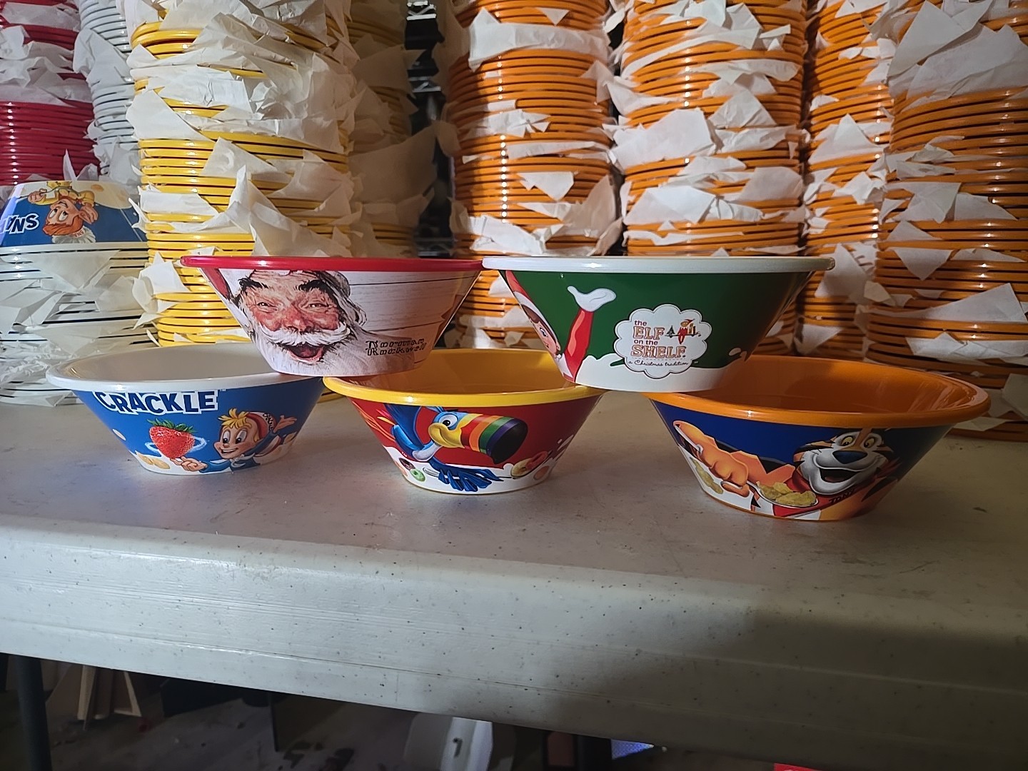 Kelloggs Cereal Bowls 2023 Complete~ Set of 5 ~ NEW Kelloggs Cereal Bowls 2023 Complete~ Set of 5 ~ NEW