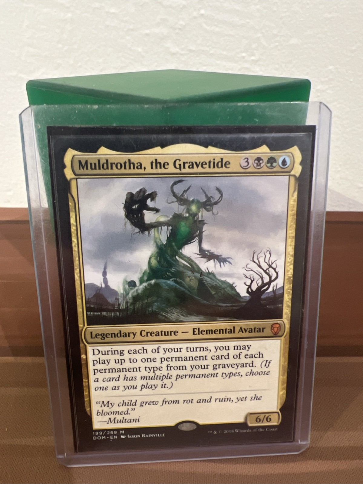 Commander Deck - Muldrotha The Gravetide - EDH - Sleeved, w/ Box