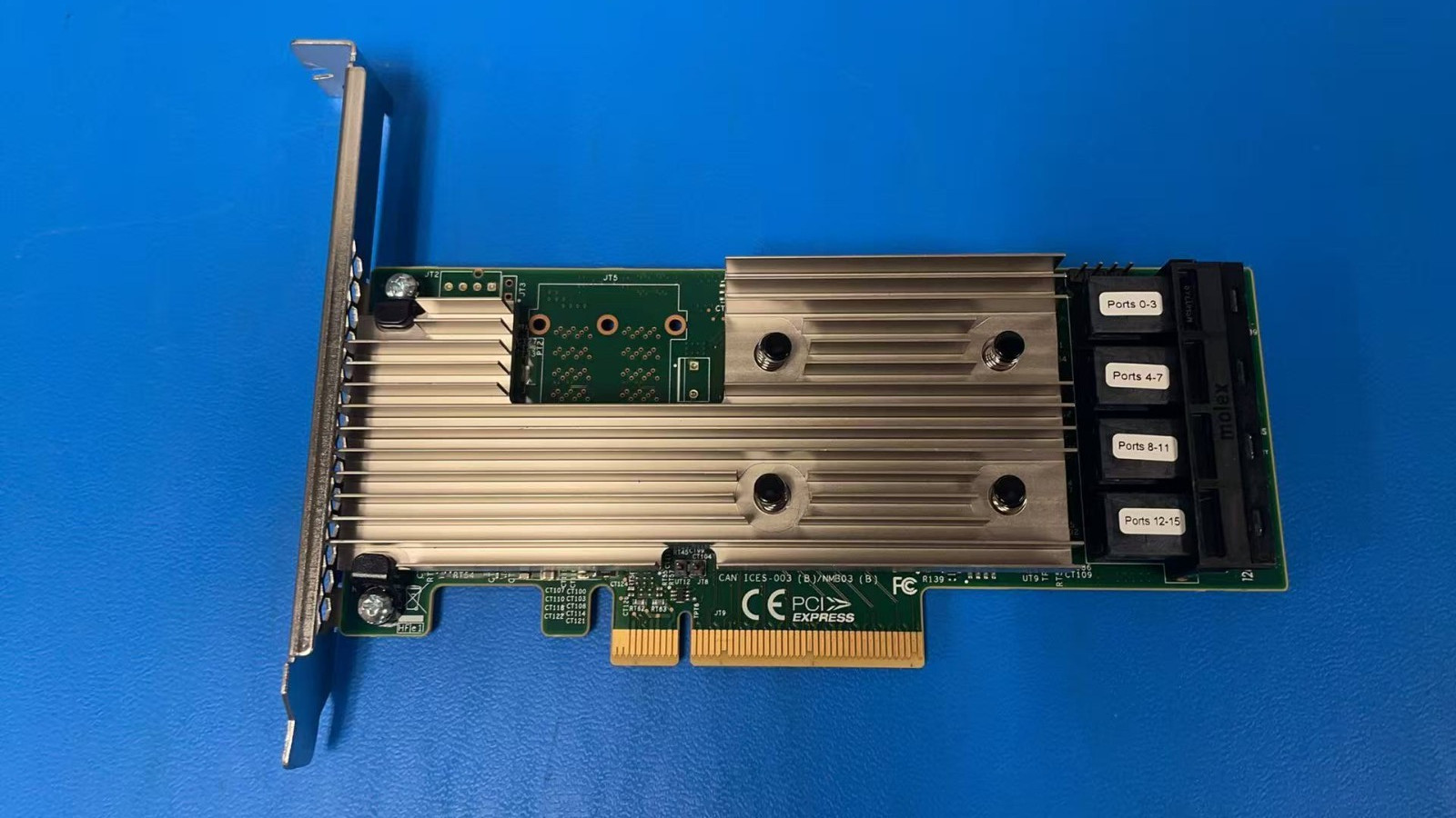 Broadcom LSI 9305-16i 12Gbps SAS-3 PCIe x8 HBA 16-Ports Raid Controller Broadcom LSI 9305-16i 12Gbps SAS-3 PCIe x8 HBA 16-Ports Raid Controller